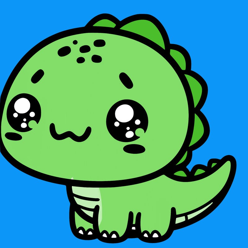 kawaii dino