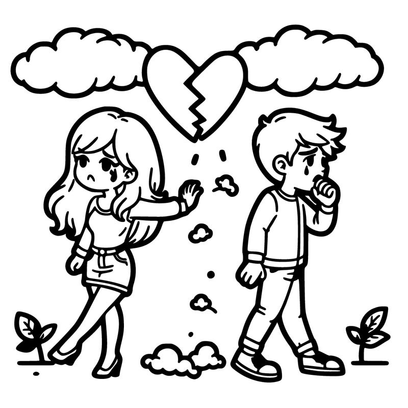 a love break up