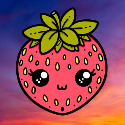 cute strawberry