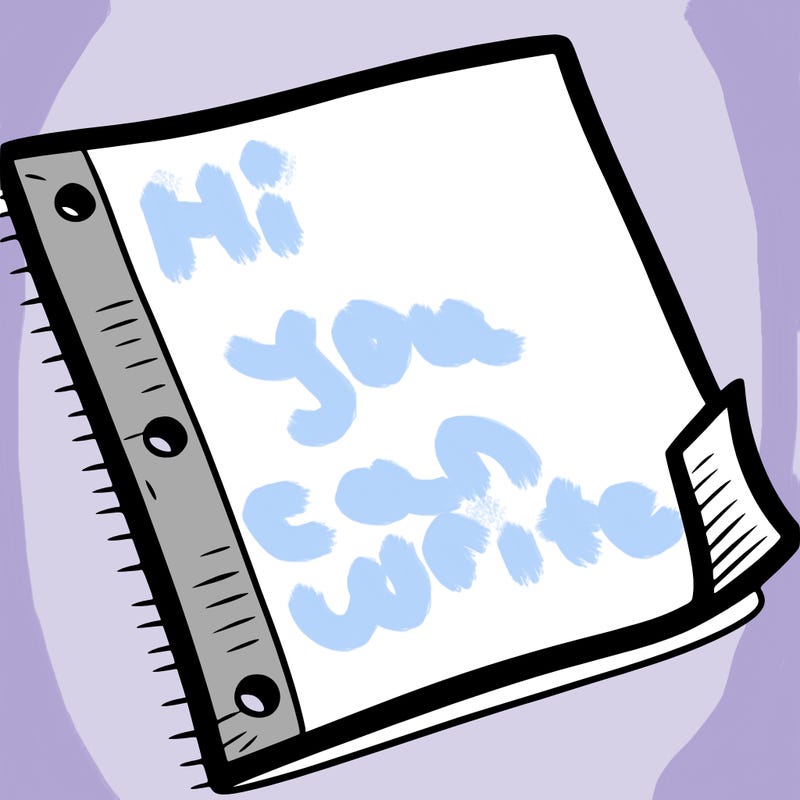 a blank piece of paper