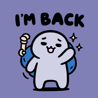 i'm back