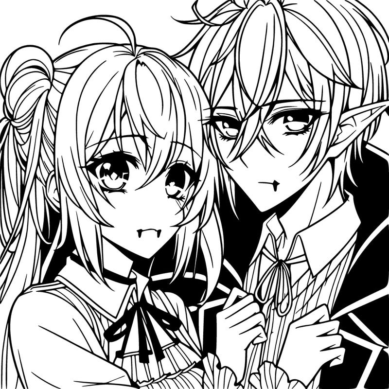 anime vampires in love