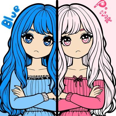 realistic girls split