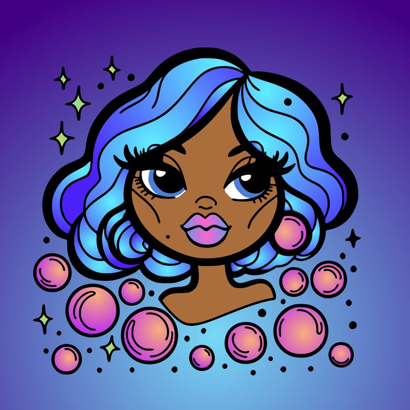 girl with big lips and boobs