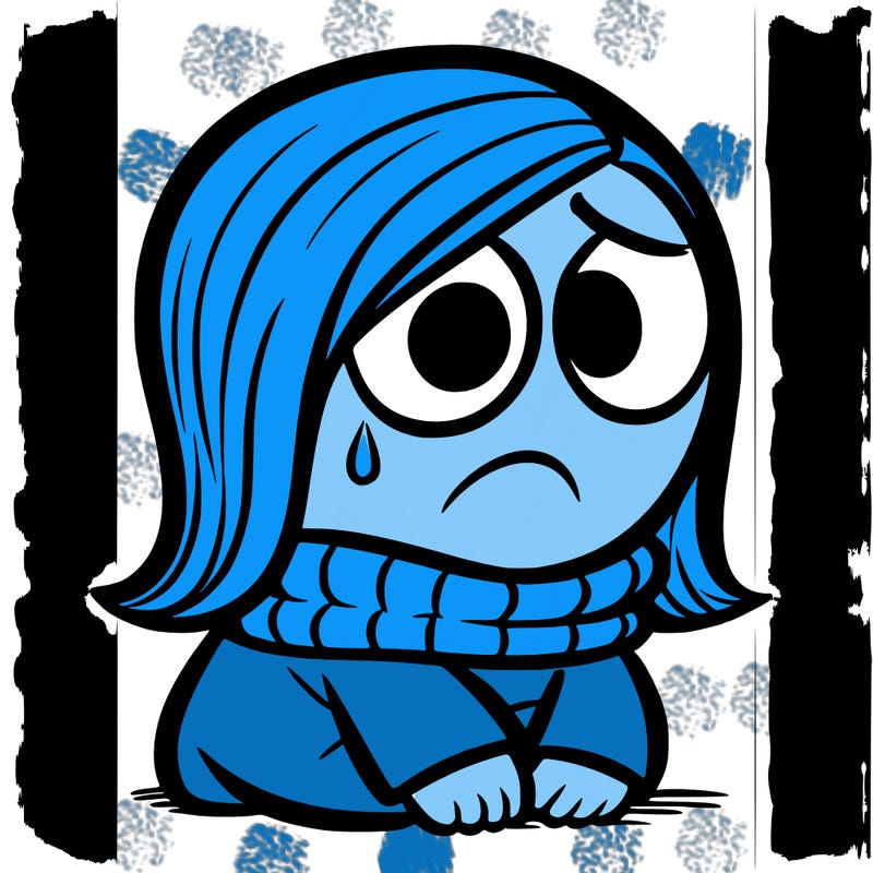 saddens from inside out