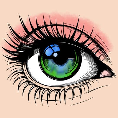 realistic eye