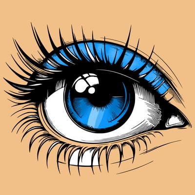 realistic eye