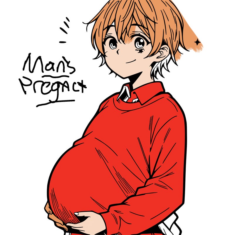 young manga character who is pregnant