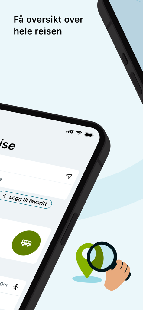 AtB - AtB mobile app interface showing public transport journey planning and search features