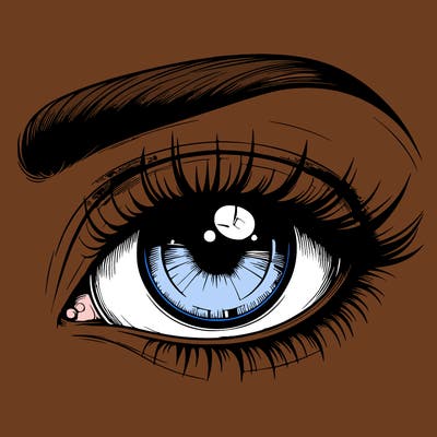 realistic eye