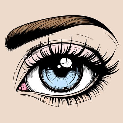 realistic eye