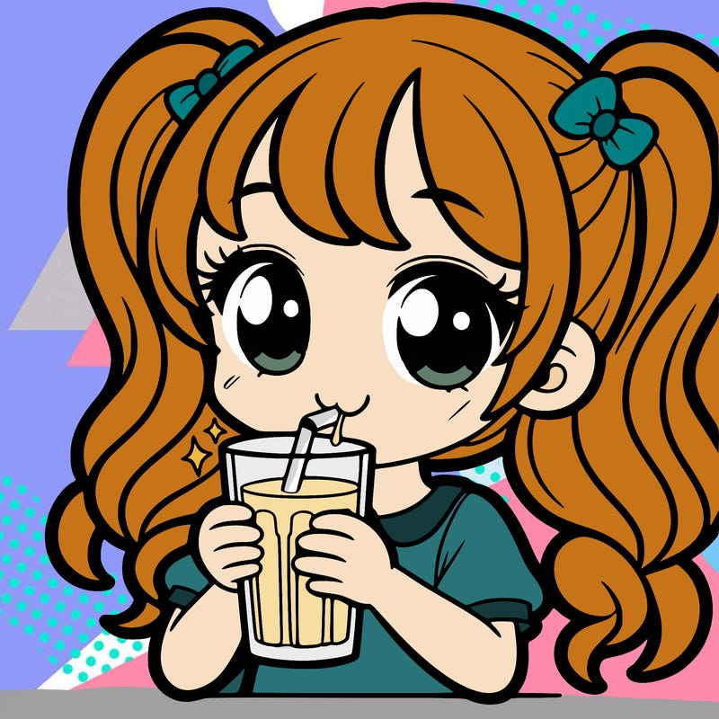 girl drinking
