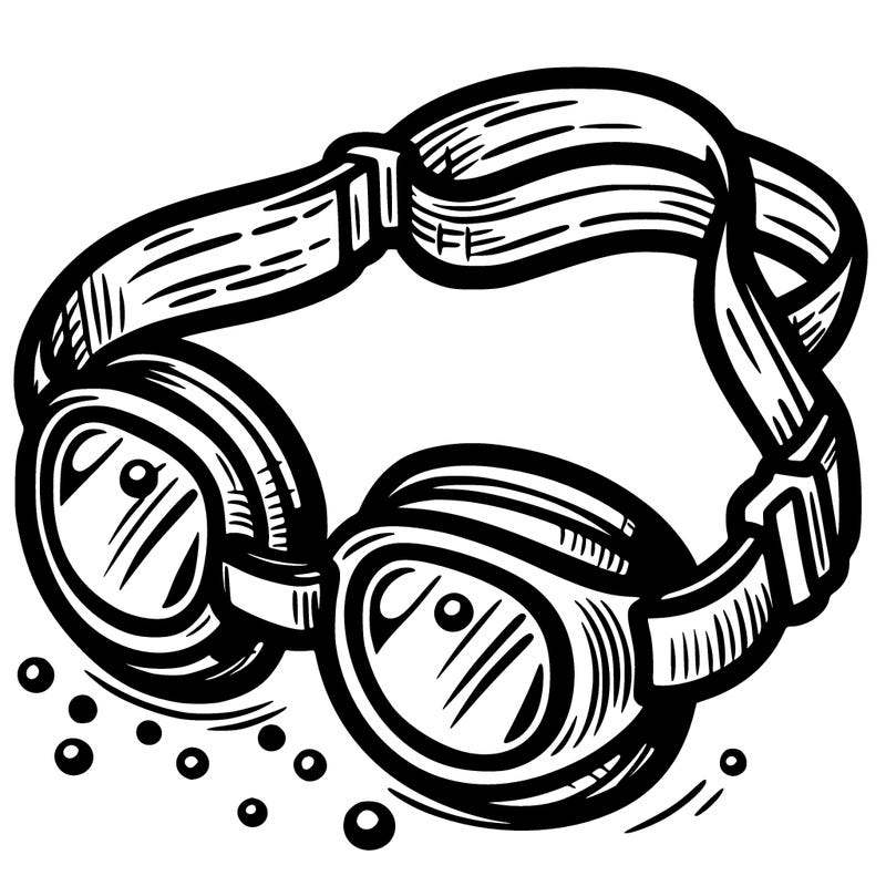 swimming goggles