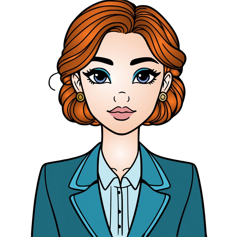 woman in a suit