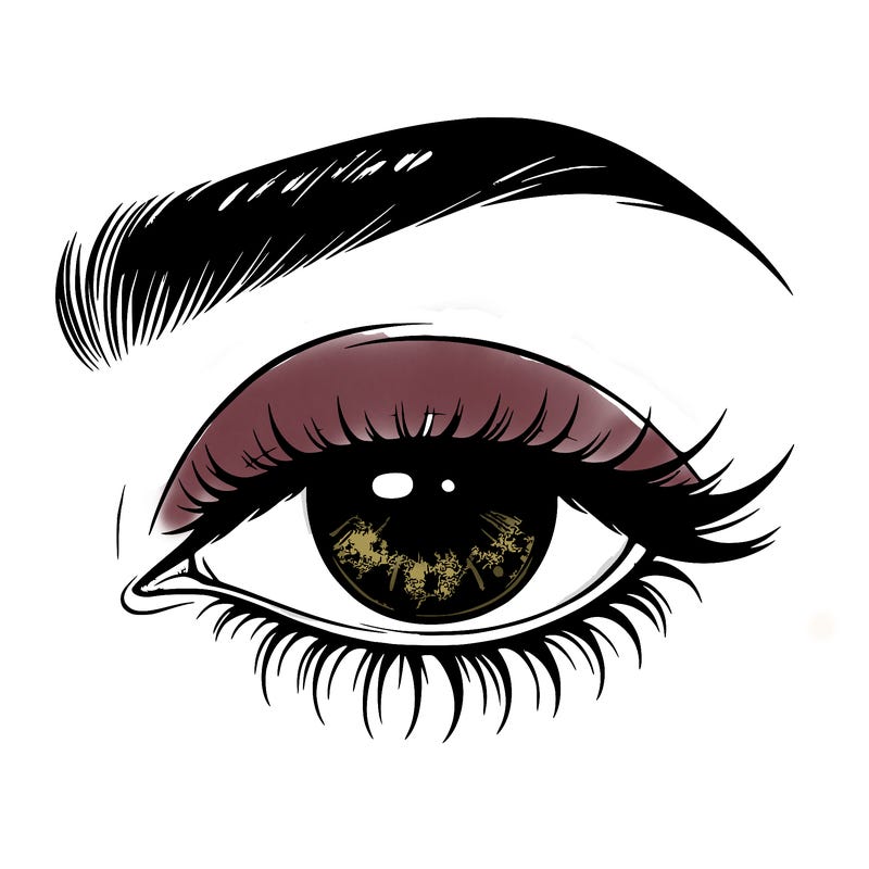 eye closed realistic