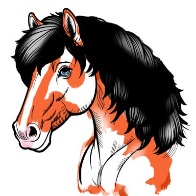horse realistic