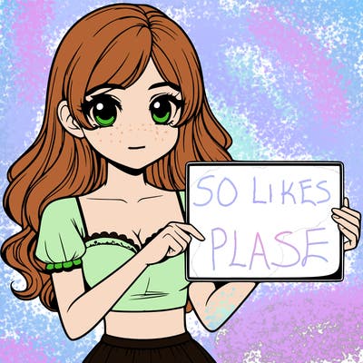 realistic pretty girl holding blank sign