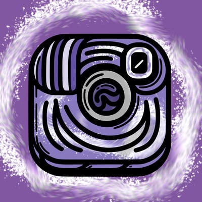 instagram logo outline