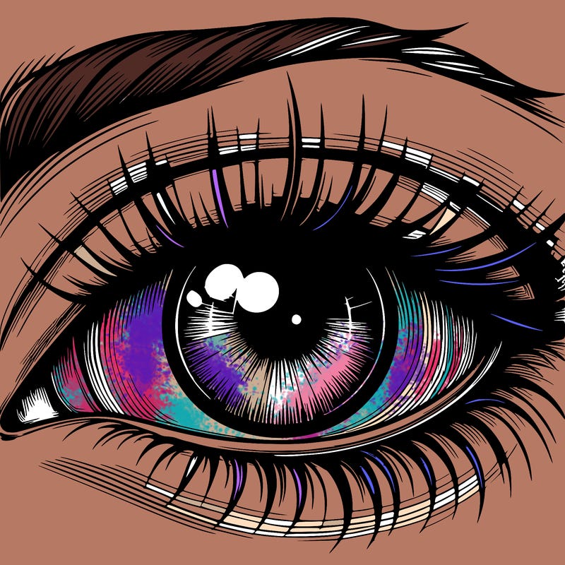 realistic eye