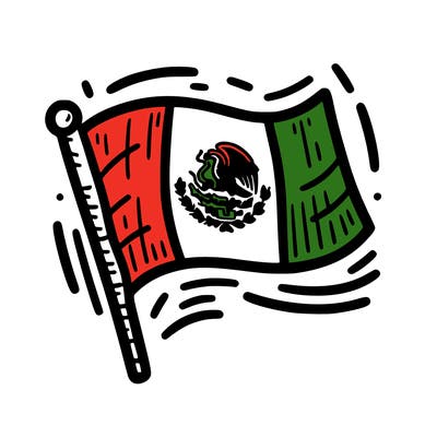 the mexican flag
