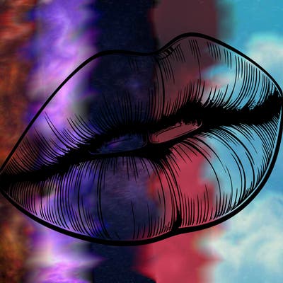 realistic lips