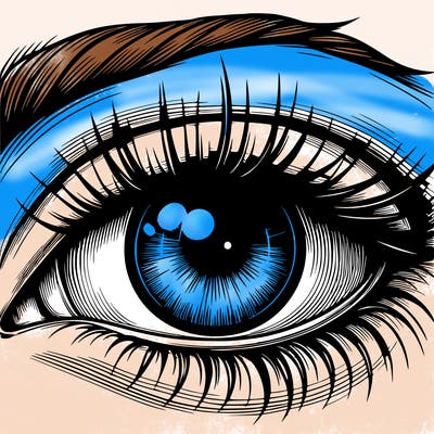 realistic eye