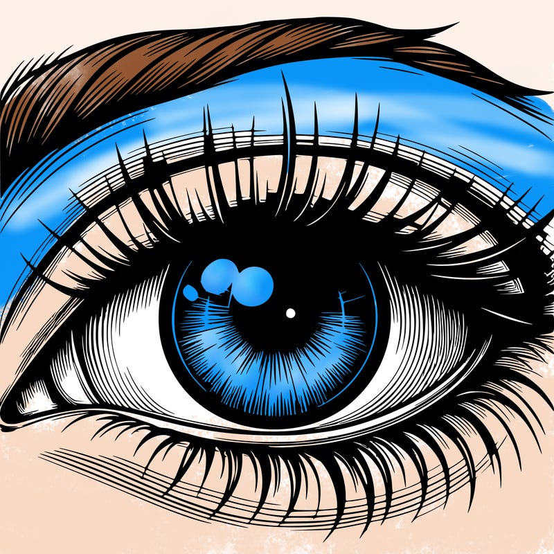 realistic eye