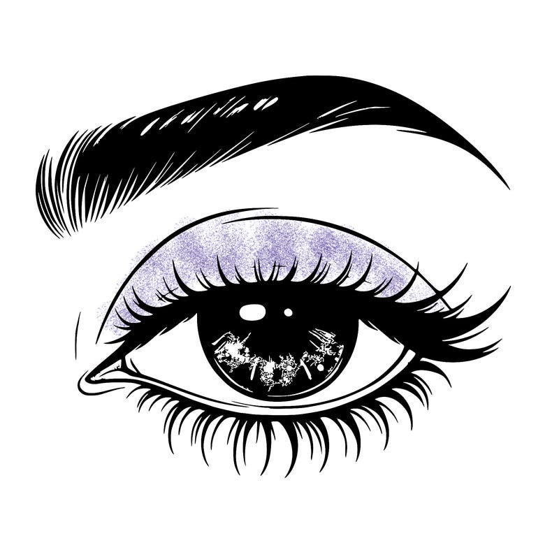 eye closed realistic