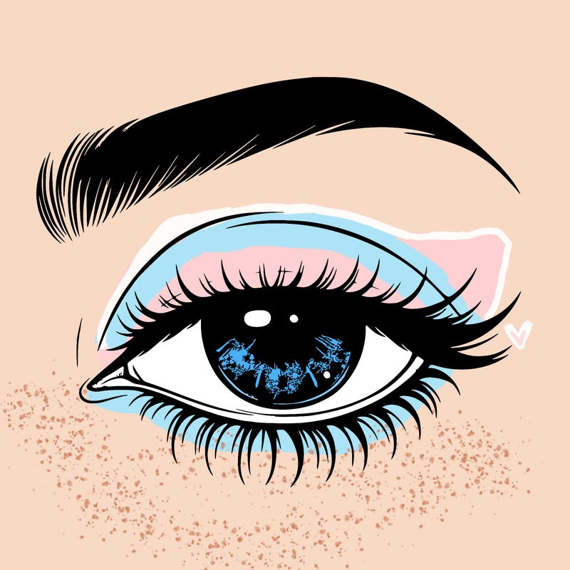 eye closed realistic