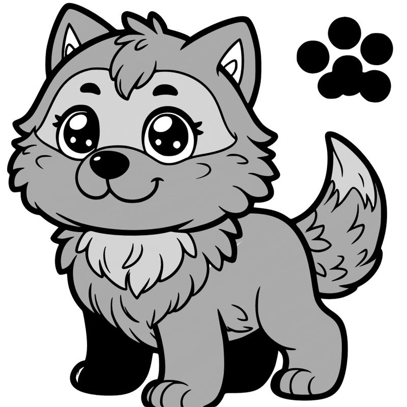 cute wolf