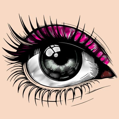 realistic eye