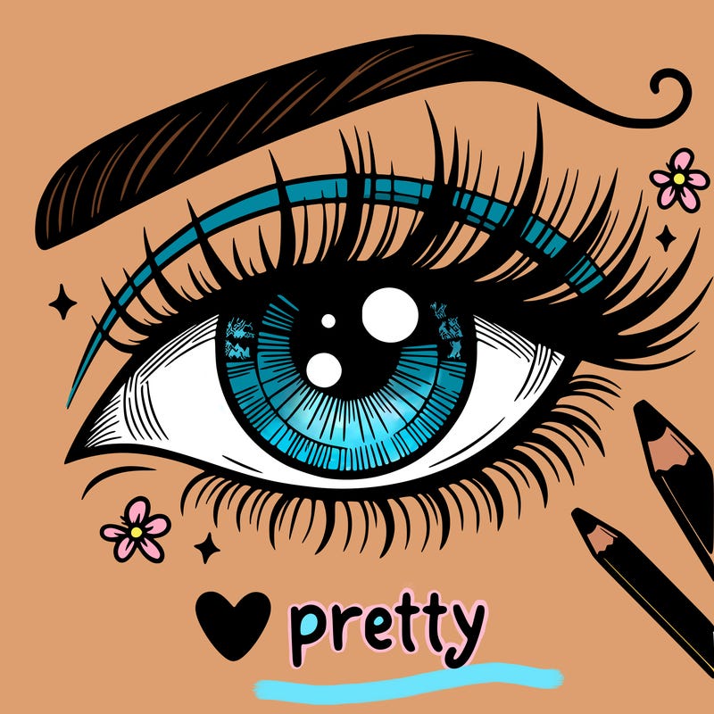 pretty eye