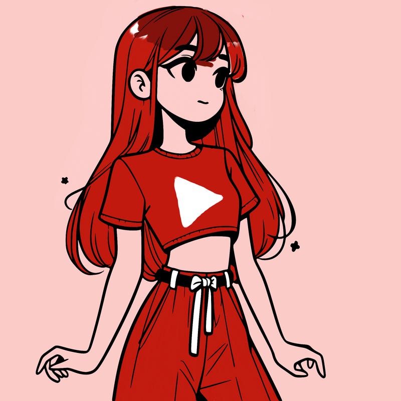 girl in a cute crop top