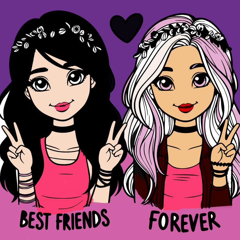 realistic girl bffs