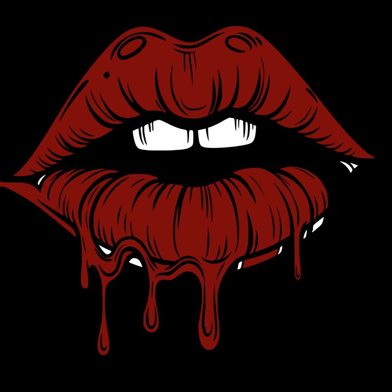 lips that look realistic and drip