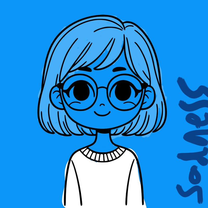 girl with short hair and glasses