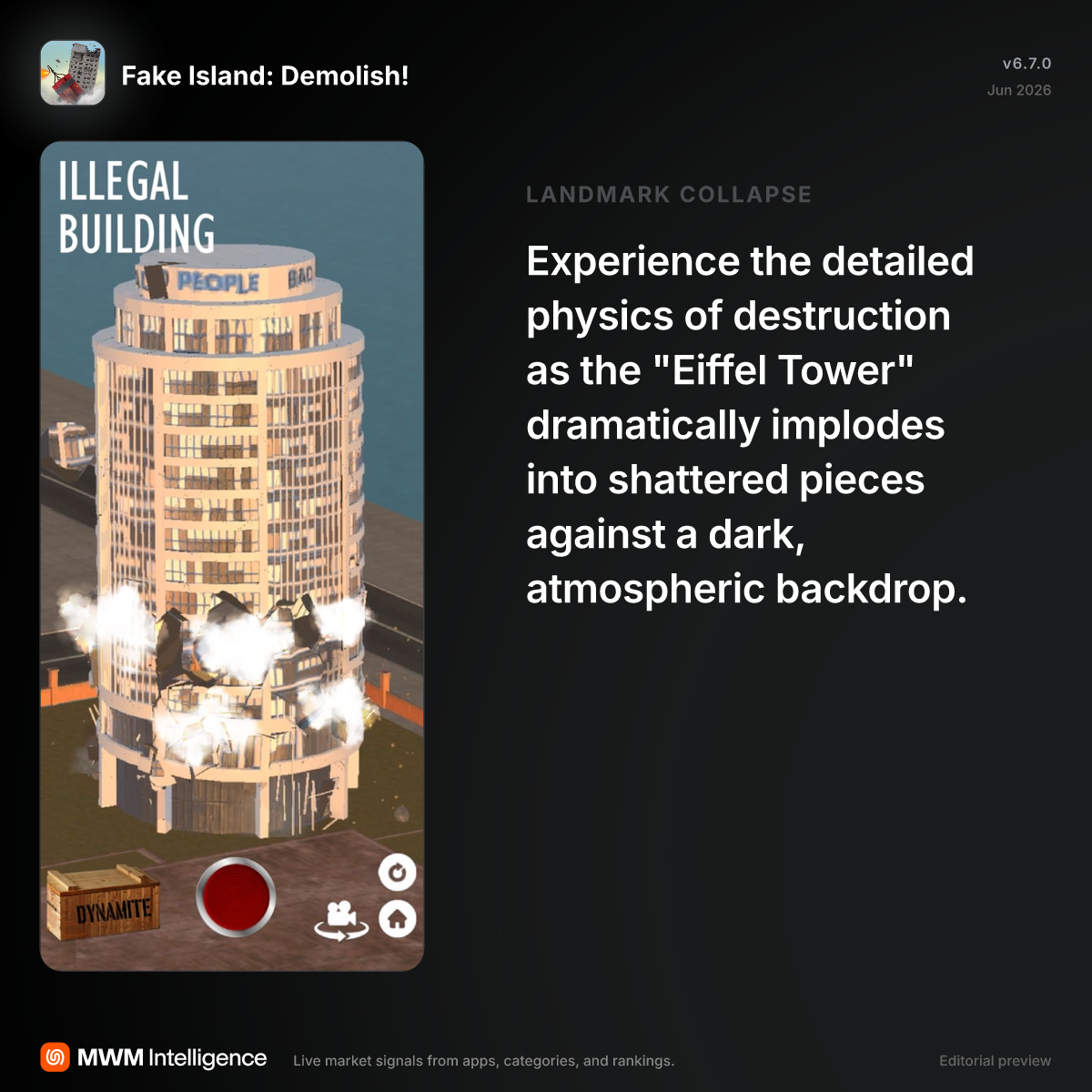 Fake Island: Demolish! - Games App | MWM