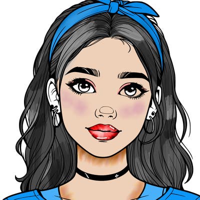 realistic teenage girl