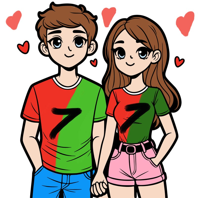 boyfriend and girlfriend