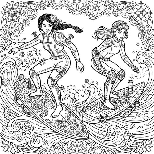 Female Surfers