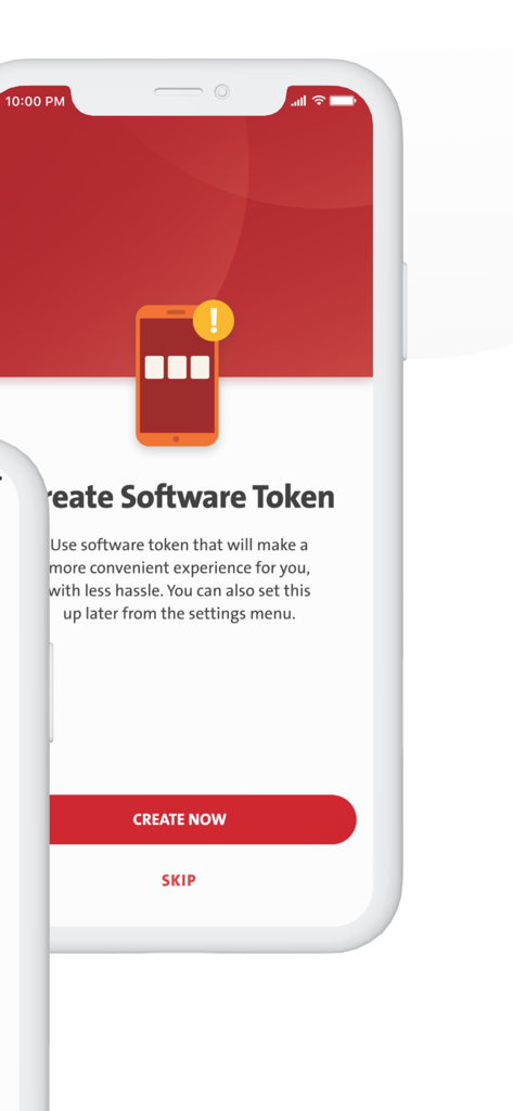 OCBC Business mobile Indonesia - Écran de création de jeton logiciel d'OCBC Business mobile