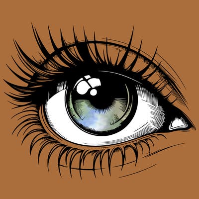 realistic eye