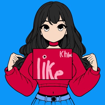 girl holding a blank sign in a long sleeve crop top