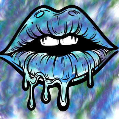 lips that look realistic and drip