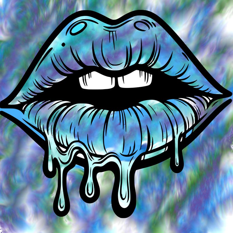 lips that look realistic and drip