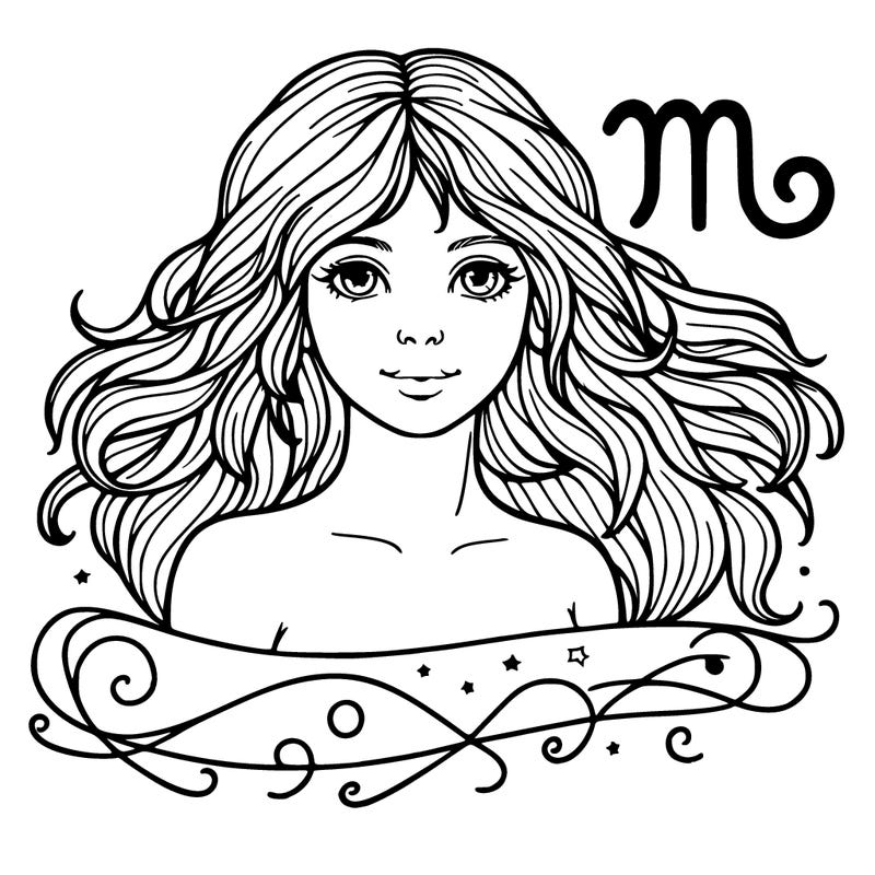 a virgo as a human realistic