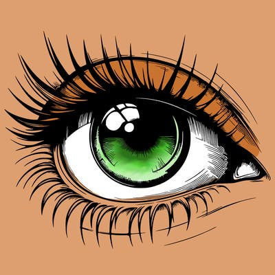 realistic eye