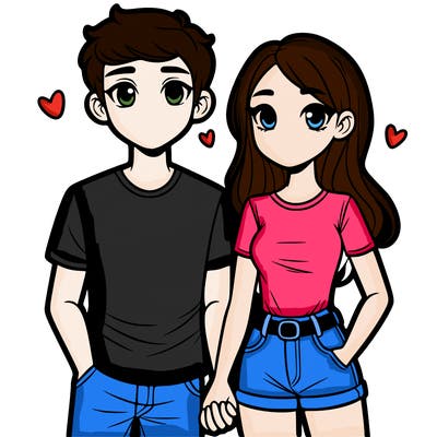 boyfriend and girlfriend