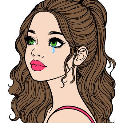 beautiful realistic girl