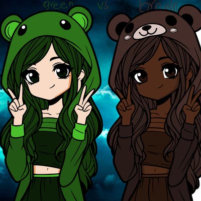 teen girl in animal costume